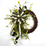 Bumble Bee Wildflower Wreath Kit