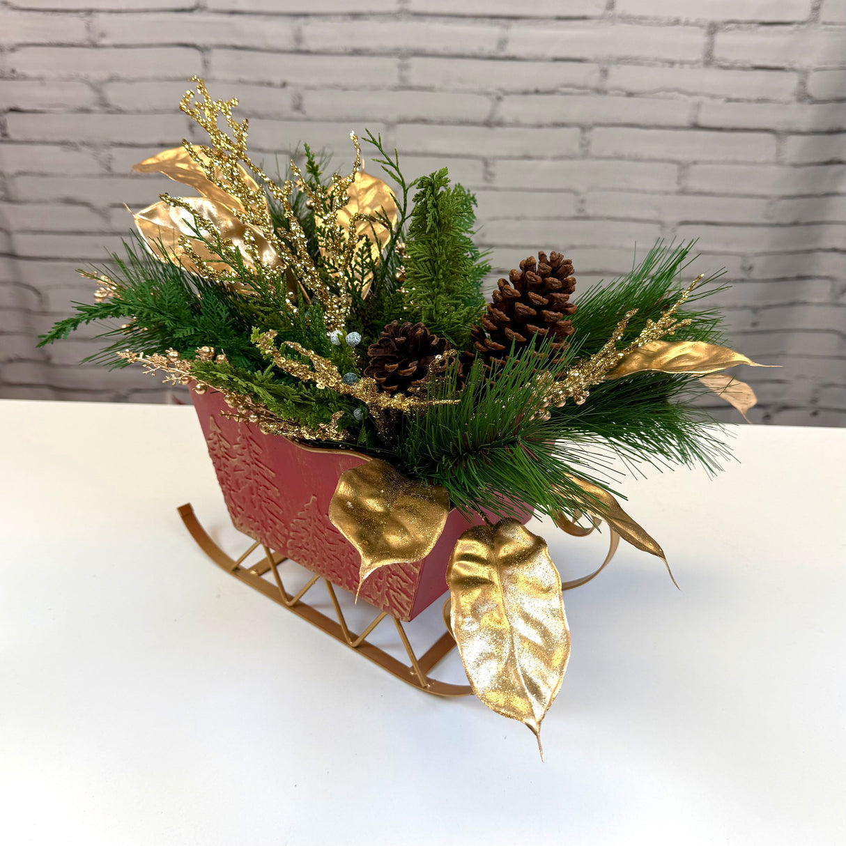 Red & Gold Sleigh Kit
