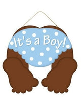 10"L x 9"H It's A Girl/It's A Boy Sign