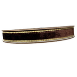 .75"X10YD Flashy Velvet (Chocolate) Farrisilk