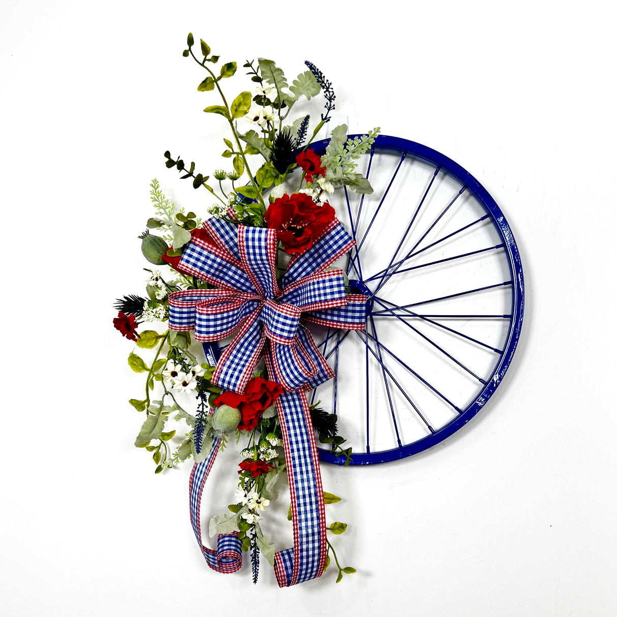Blue Patriotic Bicycle Wheel Kit