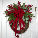 Red Velvet Berry Wreath Kit
