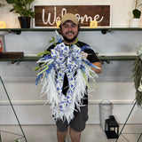 Blue Bonnet Beaded Grass Wreath Kit