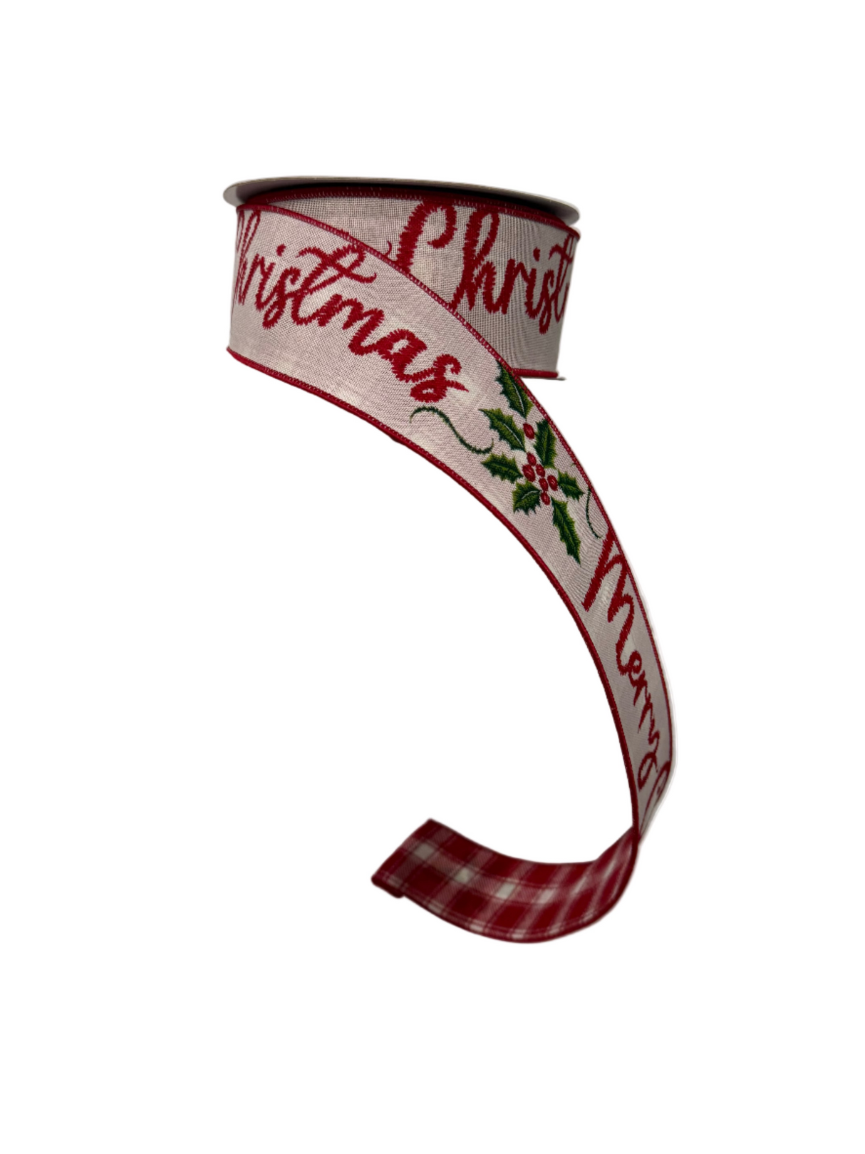 2.5" X 10YD Merry Christmas Farrisilk Ribbon