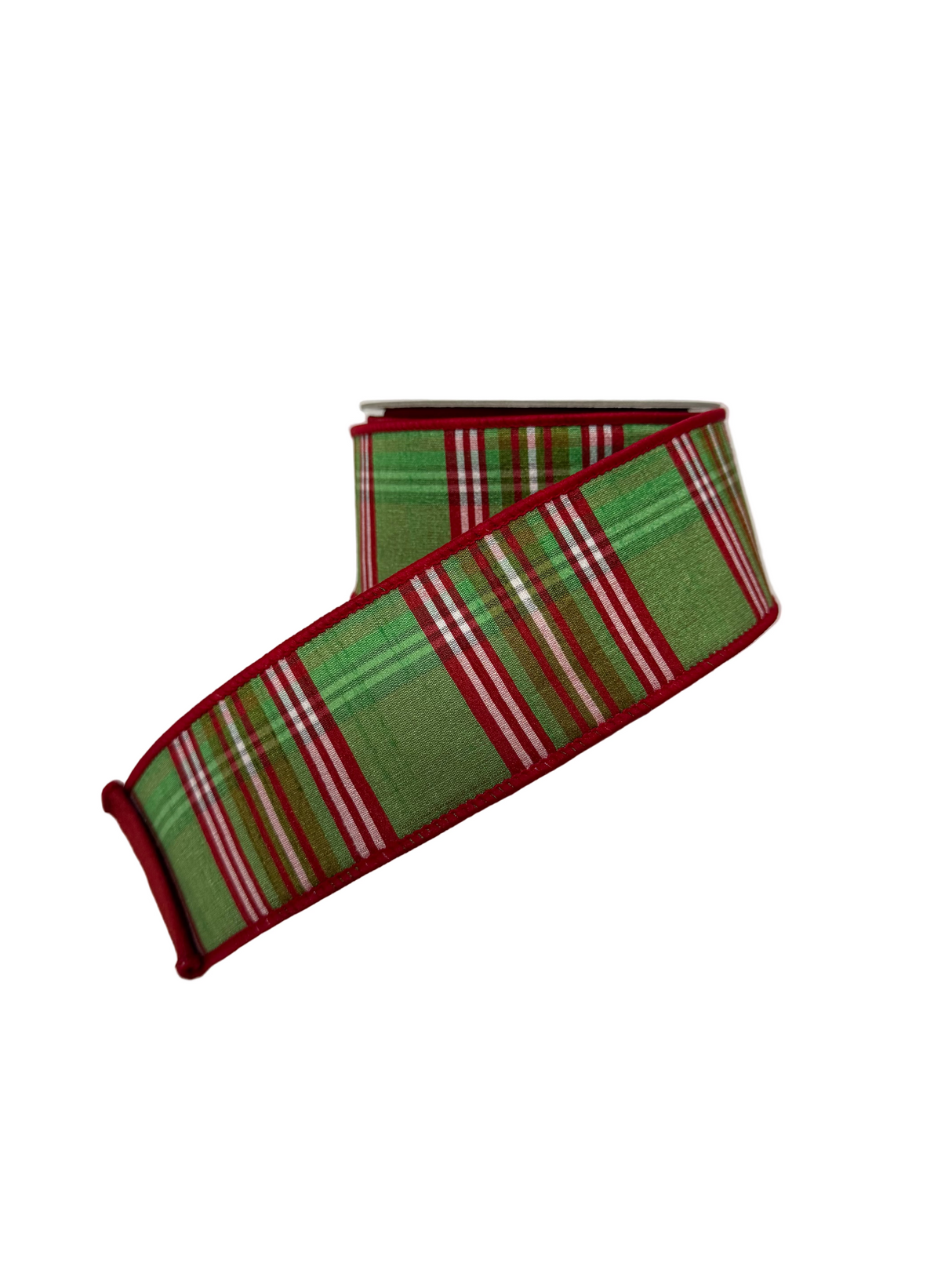 2.5" X 10YD Plaid Check (Multicolor) Farrisilk