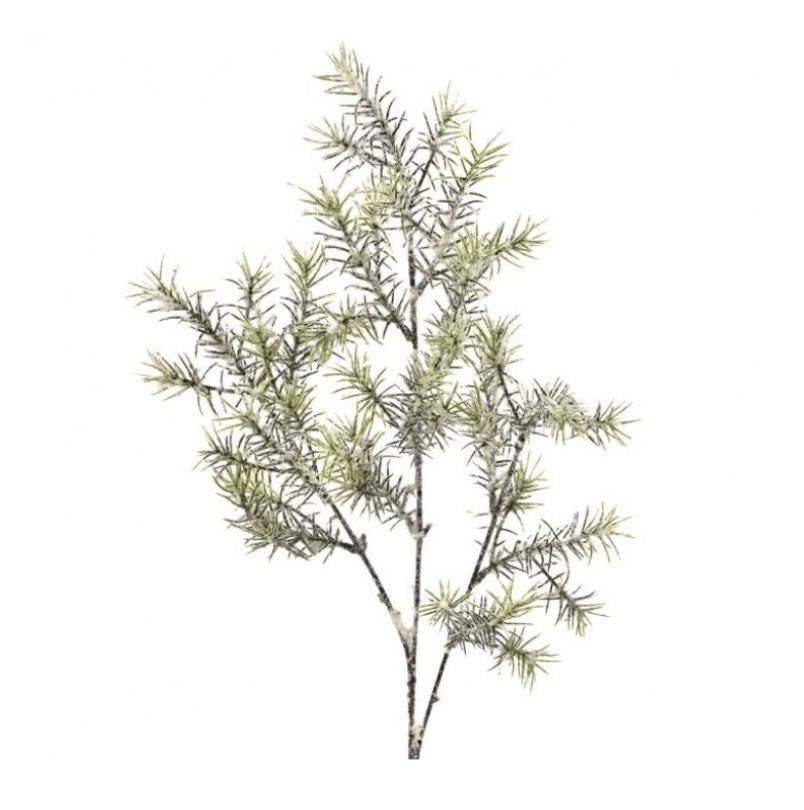 26" Frosted Spruce Spray
