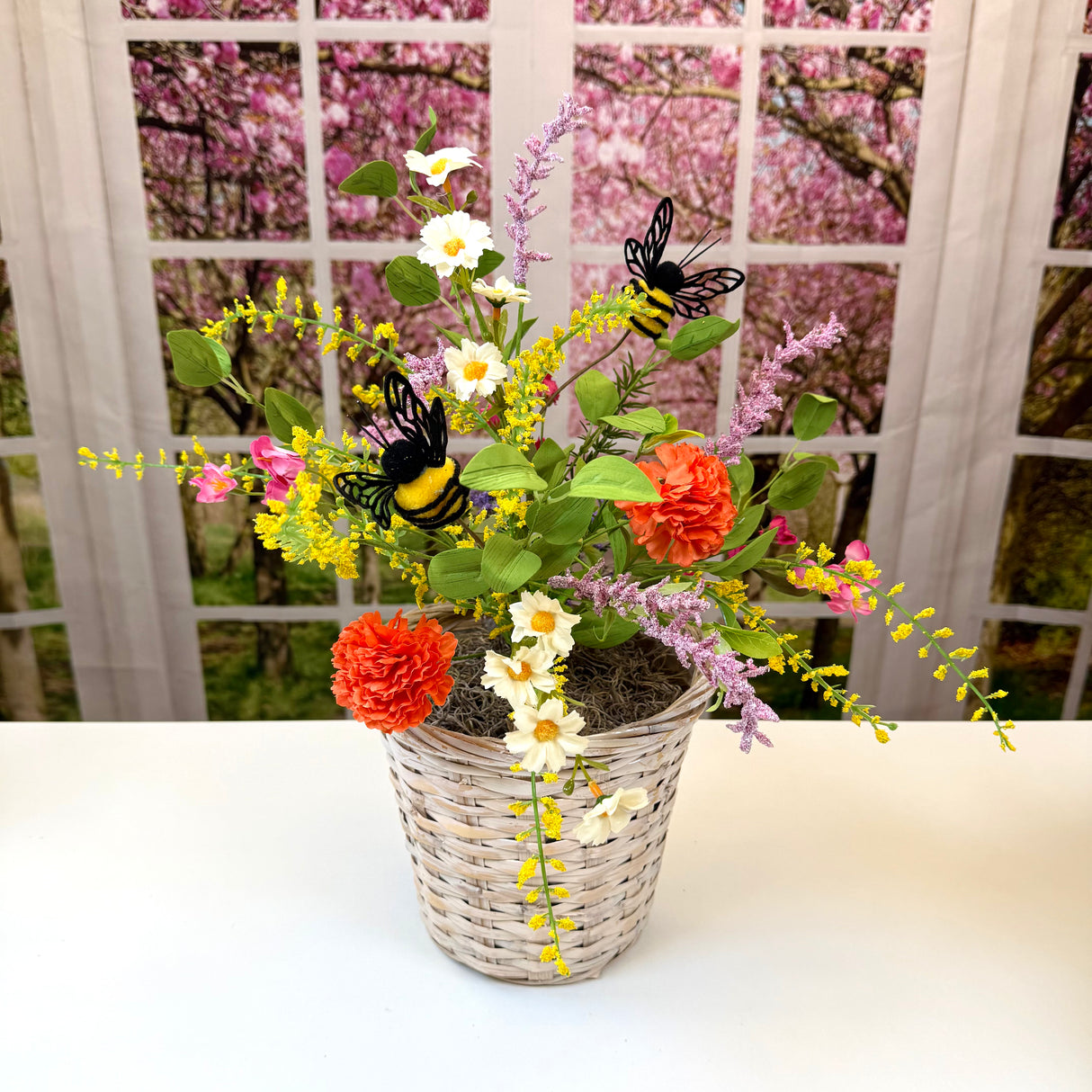 Floral Bee Arrangement