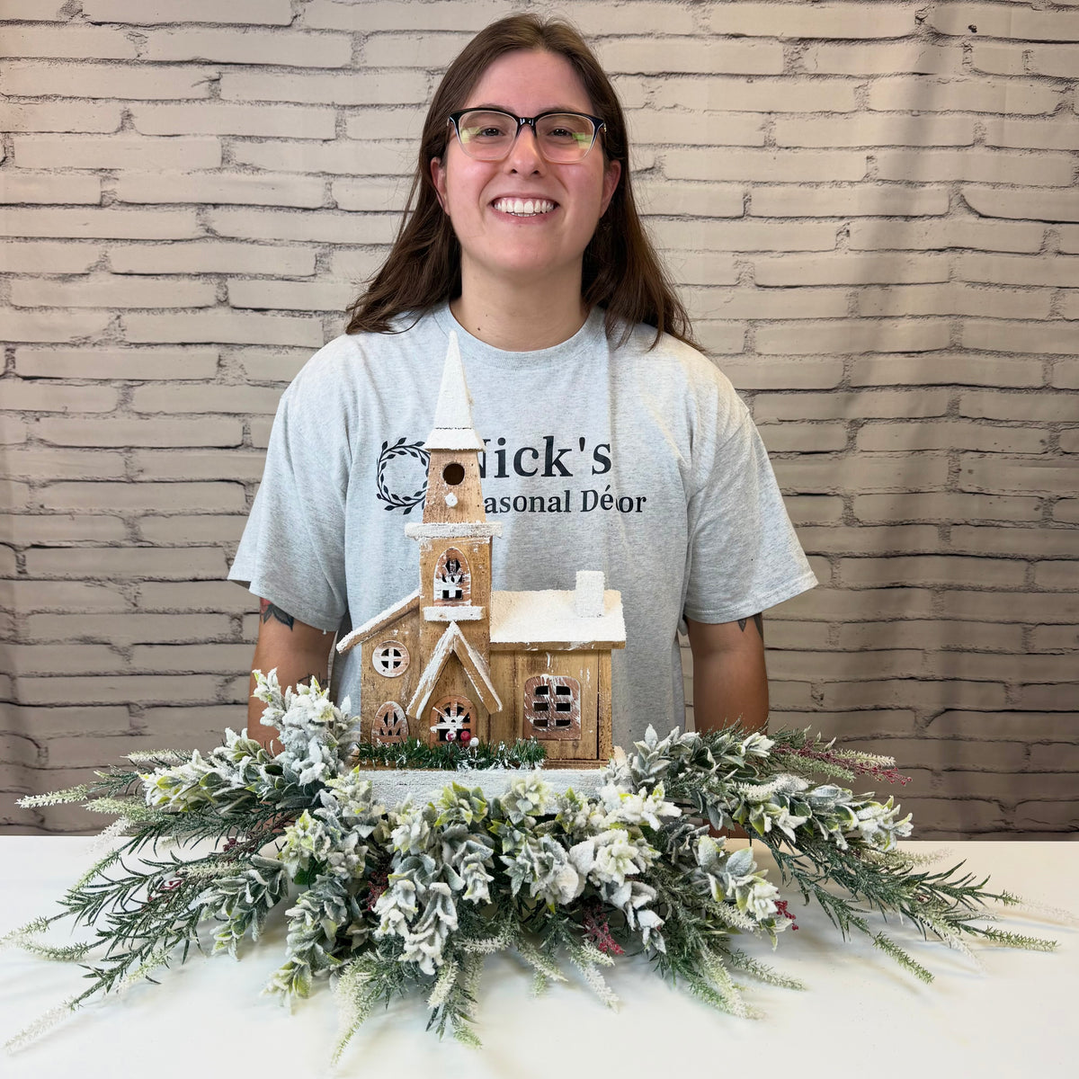 Frosted Lavender Church Arrangement Kit