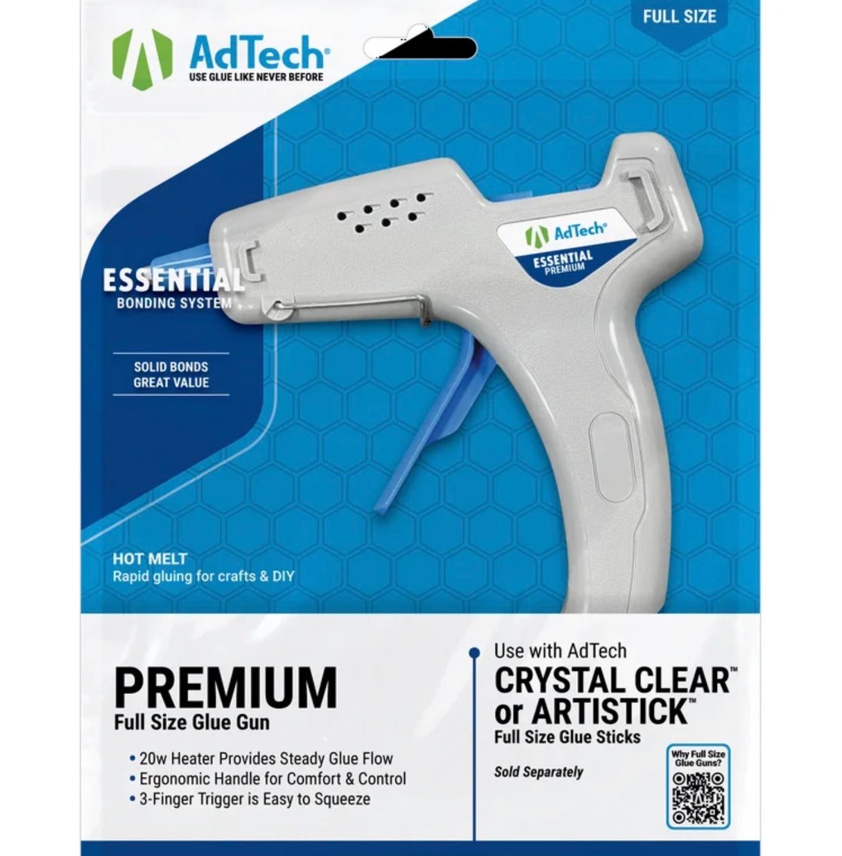 Premium Hi Temp Full Size Glue Gun