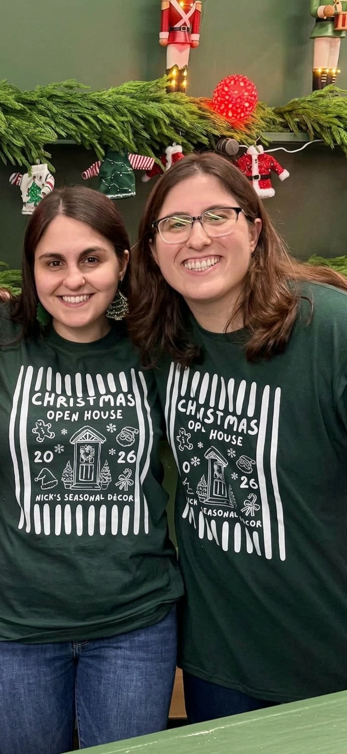 Christmas Open House T-Shirt (Green)