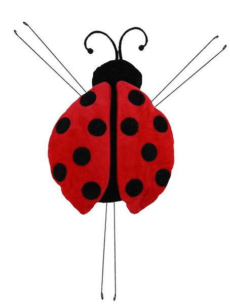 10"L X 9"W Ladybug Decor