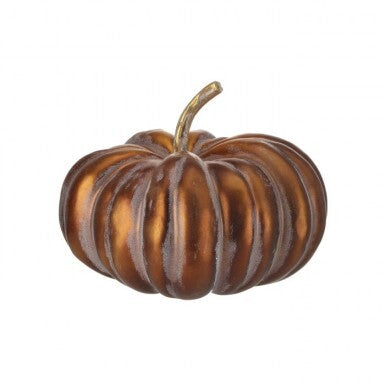 12" Metallic Autumn Latex Pumpkin (Copper)
