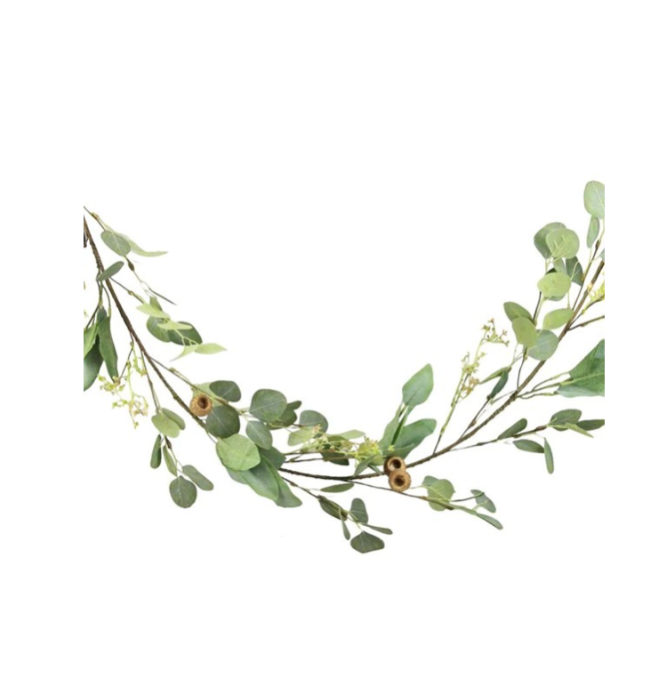 5'L Eucalyptus/Pod Garland