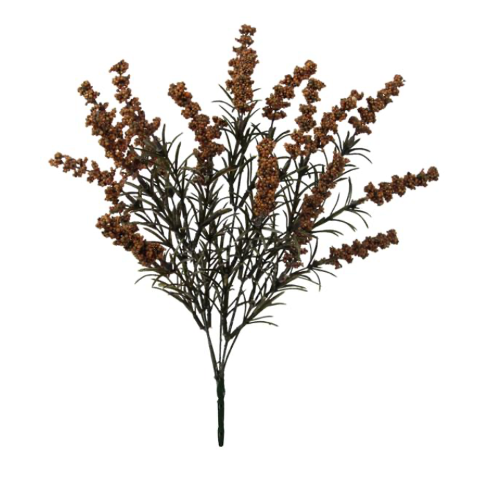 16"L Dried Look Lavender Bush