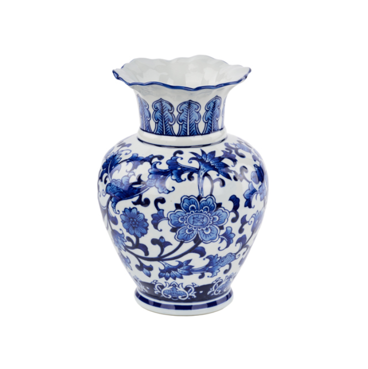 9.5"H Porcelain Vase