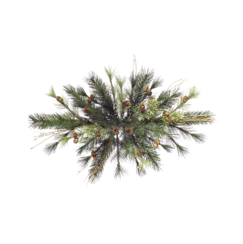 24" Mixed Country Pine Artificial Christmas Swag