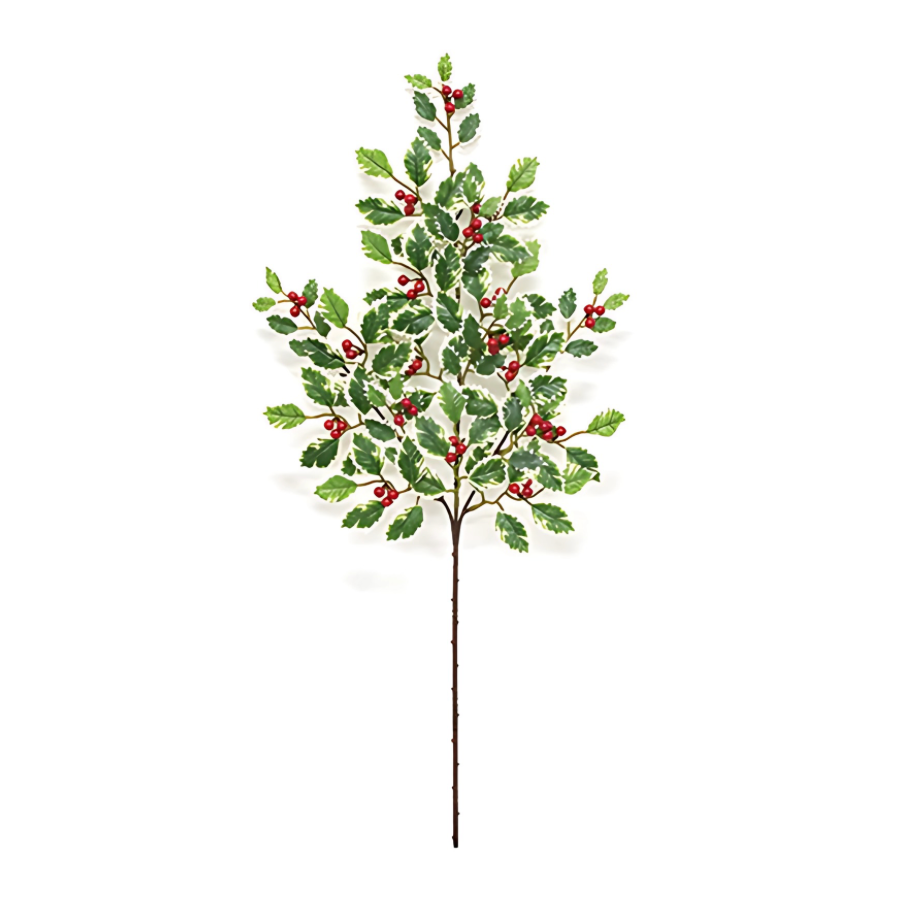 Snowy Velvet Variegated Holly Teardrop Kit