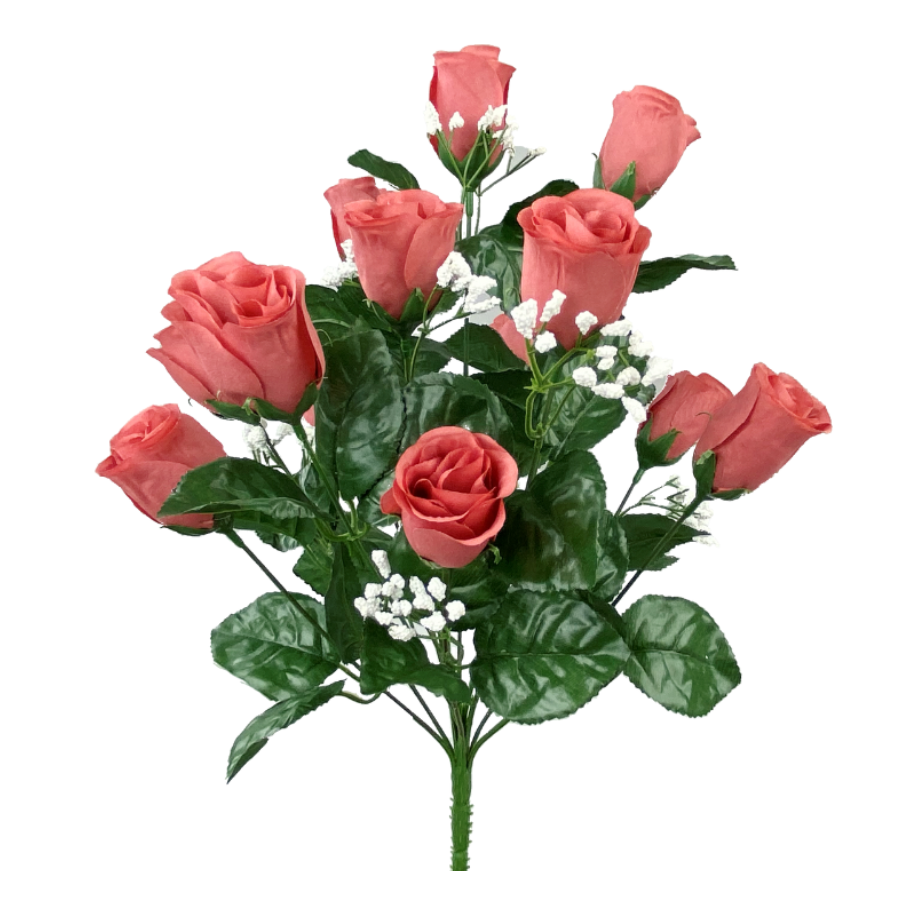 16" Lillian Rose Bud Bush x 14 (Rose)