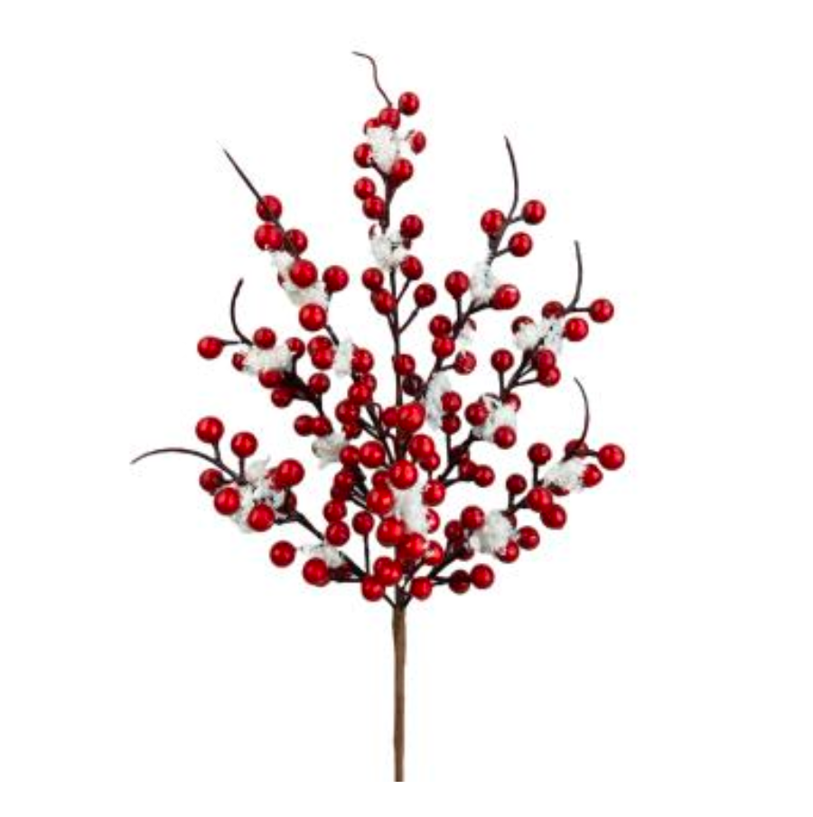 18" Snow Berry Pick