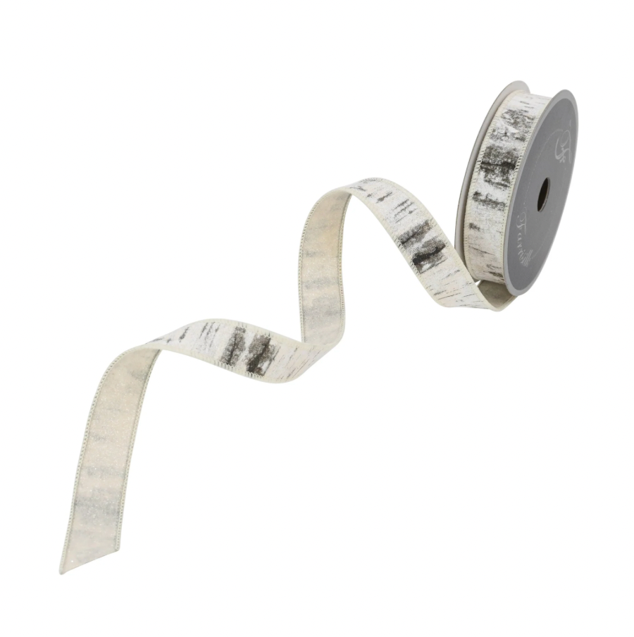 1"X10YD White Birch Ribbon