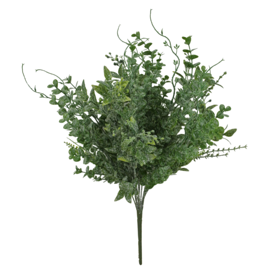 Frosted White Magnolia Wreath Kit