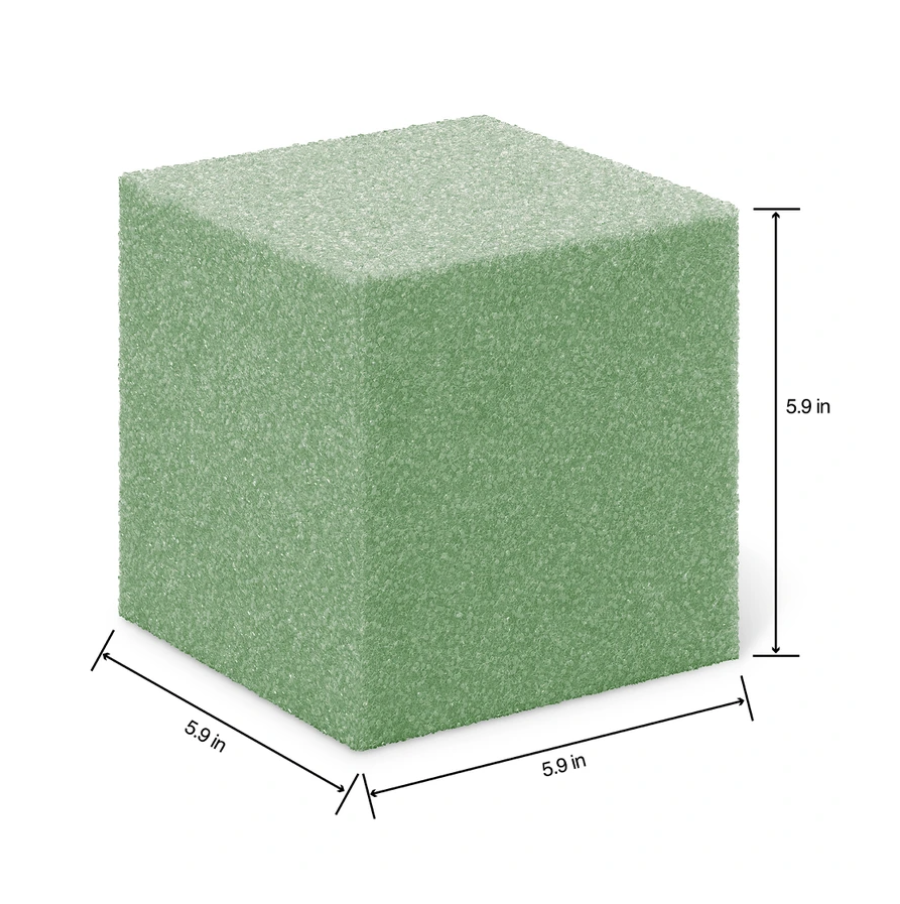 5.9" FloraCraft CraftFōM Cube (Green)