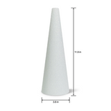 11.9" FloraCraft CraftFōM Cone (White)