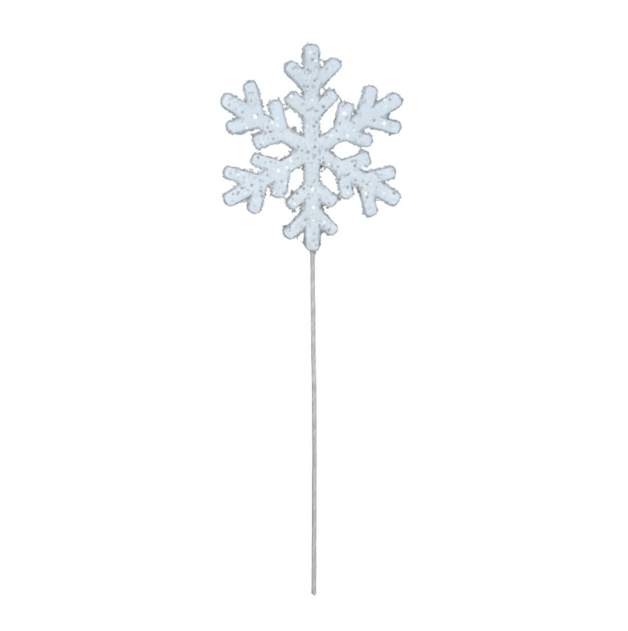 19" Snowflake Spray