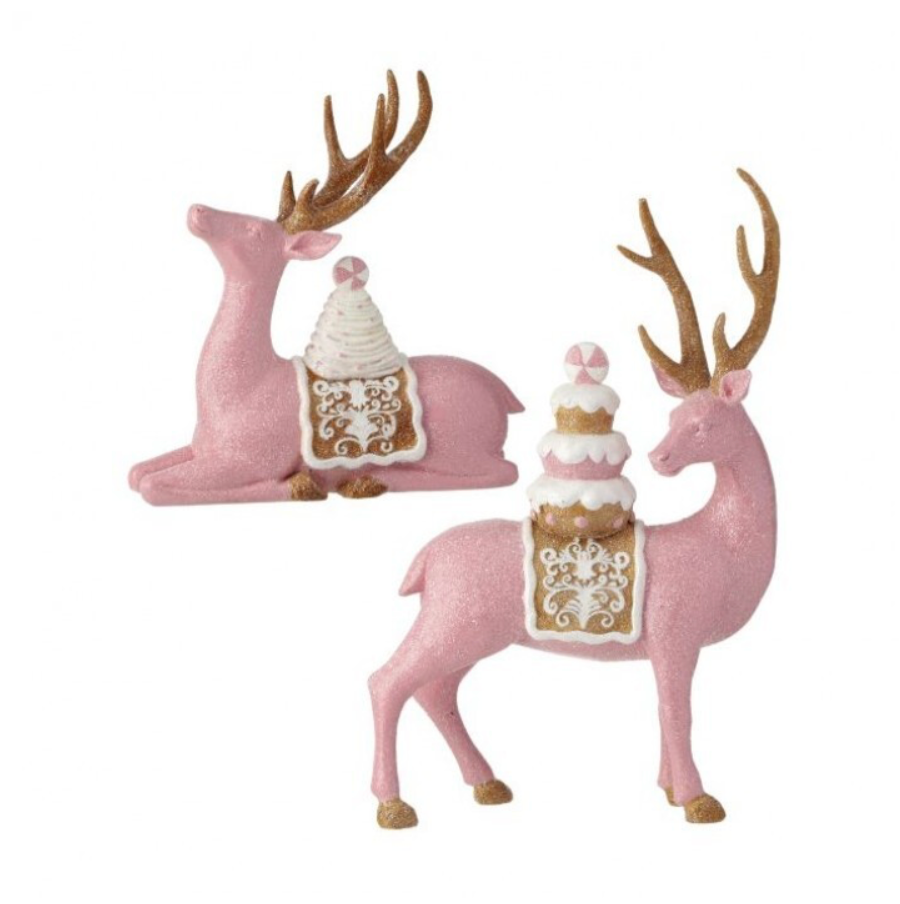 9.5-14.5" Resin Candy Saddle Deer individual