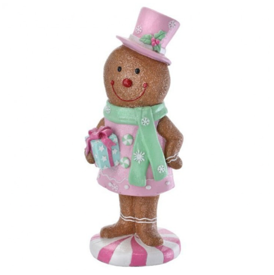 36" Peppermint Candy Gingerbread Girl