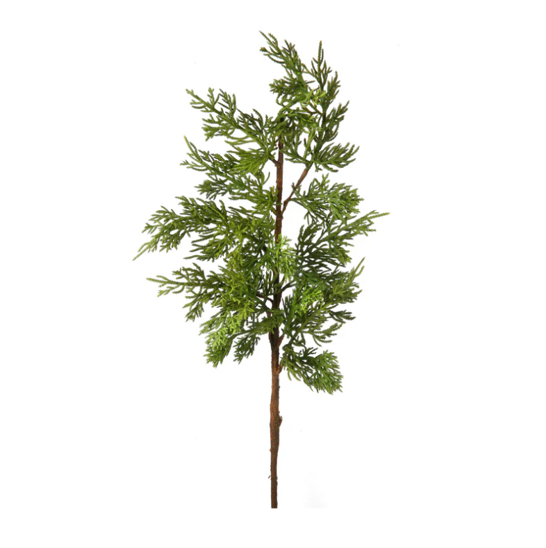 28" Natural Touch Juniper Spray