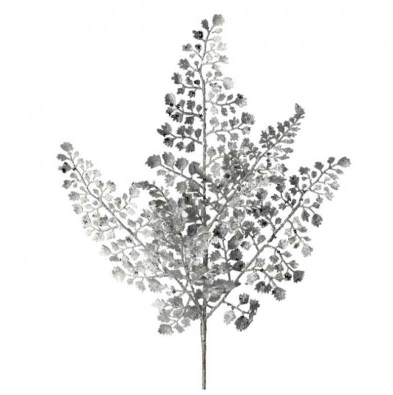 18" Glitter Sequin Maiden Hair Spray (Silver)