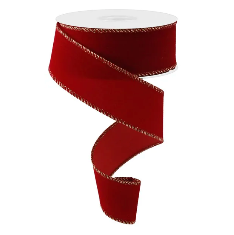 1.5" x 10yd Outdoor Velvet Ribbon