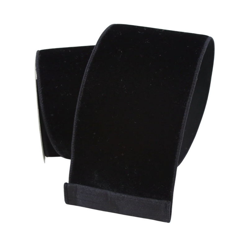 2.5" X 20YD Velvet (Black) Farrisilk