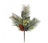 Navy Blue Pinecone Wreath Kit