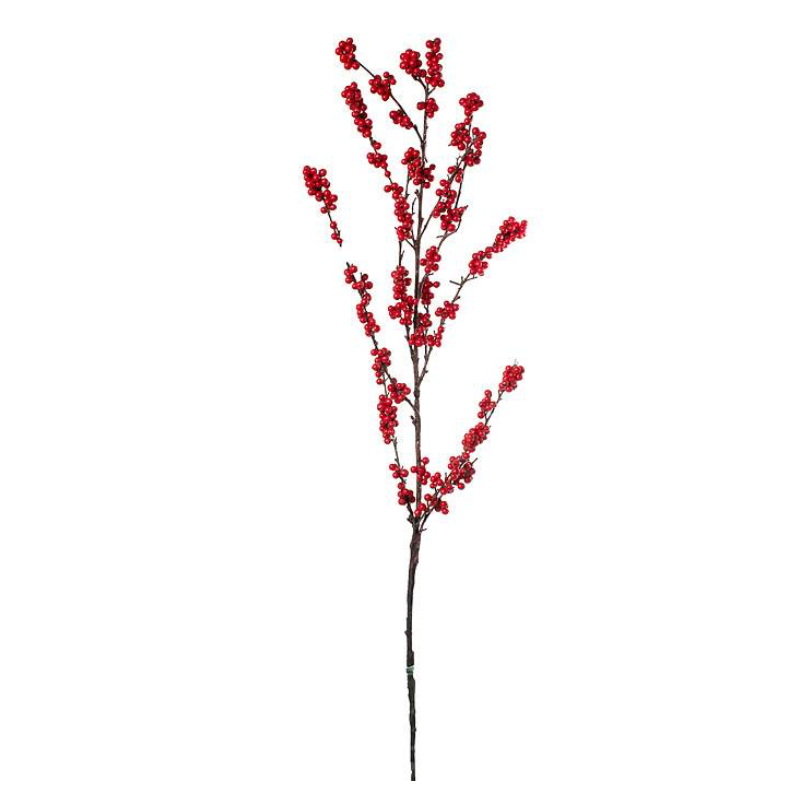 48" Winter Berry Cluster Spray