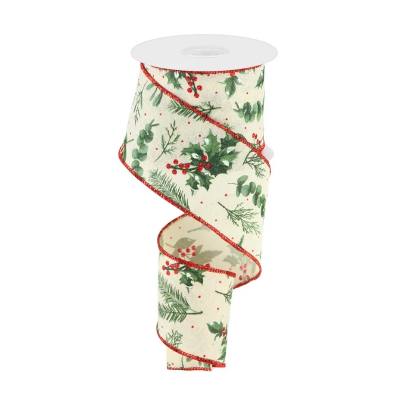 2.5" x 10yd Winter Foliage