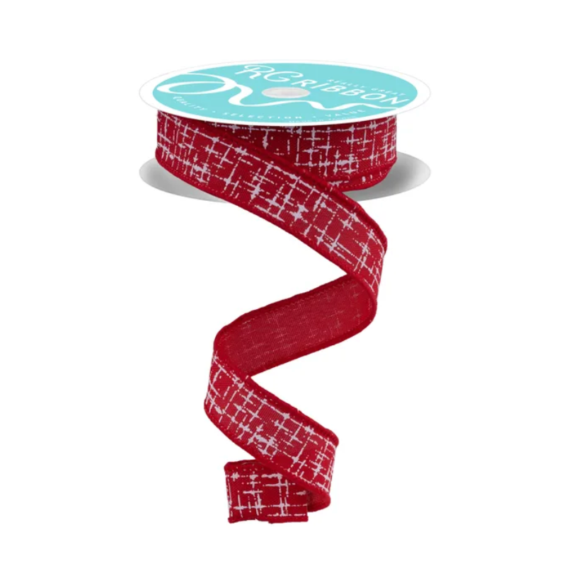 7/8" x 10yd Knit Look Texture Ribbon