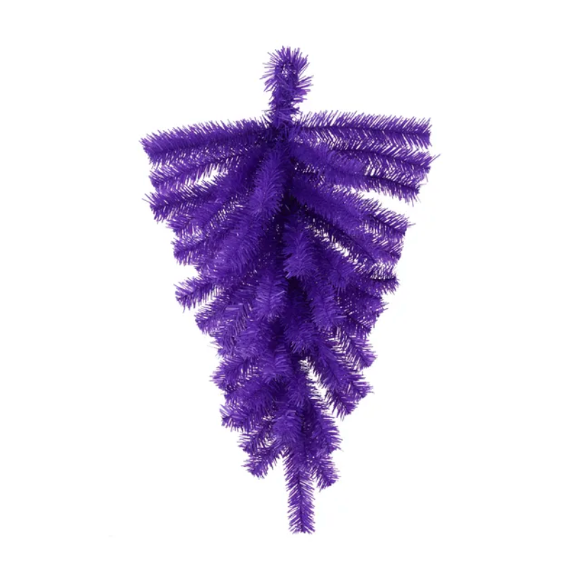 24" Teardrop, 55 Tips Purple