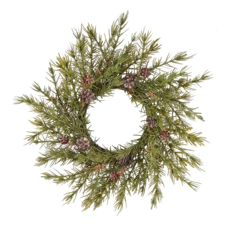 Holly Candle Ring Arrangement Kit