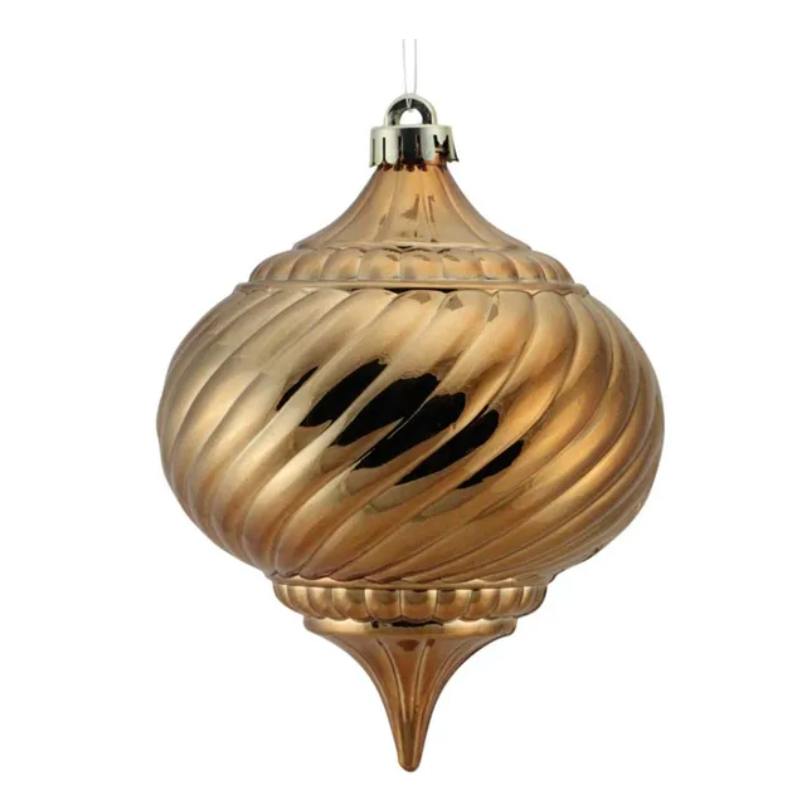 200Mm Swirl Stripe Onion (Shiny Sable)