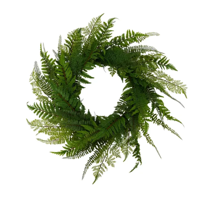 26"Dia Multi Fern Wreath x 49
