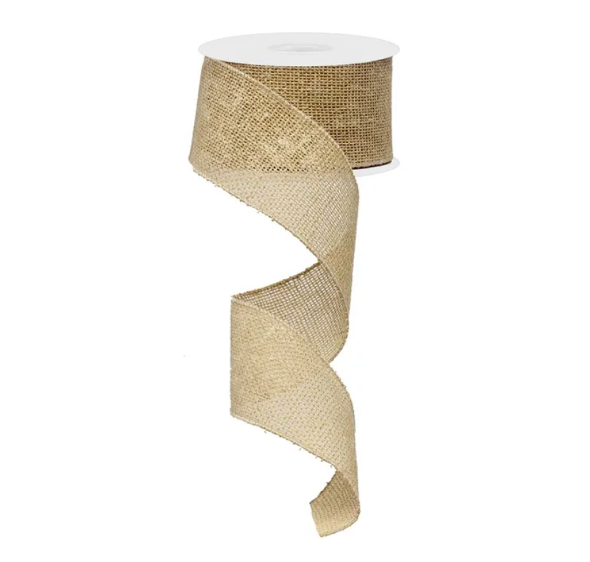 2.5" x 10yd Faux Burlap