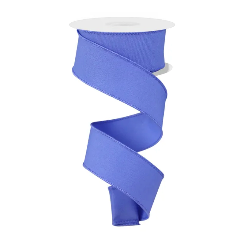 1.5" x 10yd Diagonal Weave Fabric (Iris Blue)