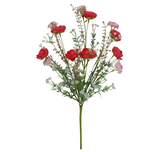 Pink Satin Floral Wreath Kit