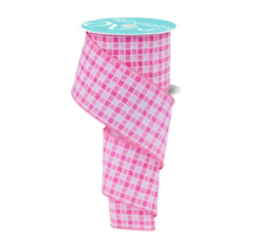 2.5" x 10yd Small Check/Foam Lines