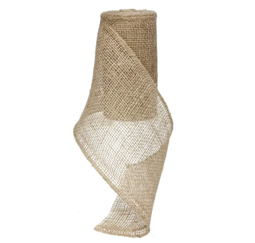 6" x 10yd Loose Weave Burlap