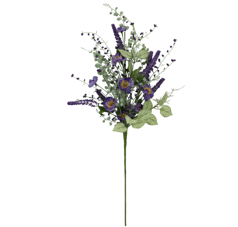 30.5" Mixed Meadow Flowers (Purple)
