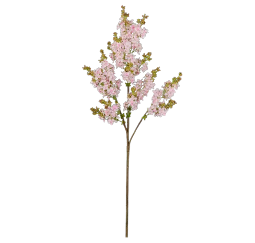 32"L Lilac Spray x 3 (Light Pink)