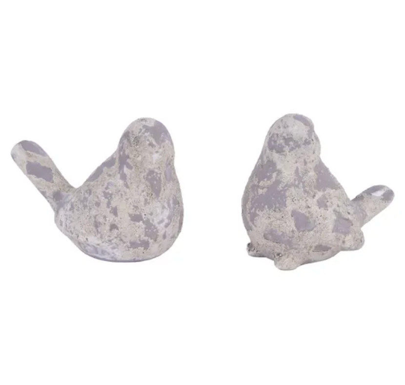 5-5.5"L x 3.75-4"H Ceramic Bird (Assorted)